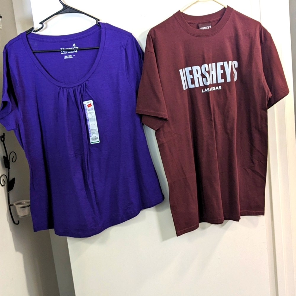 Hershey's & Hanes tee-shirts